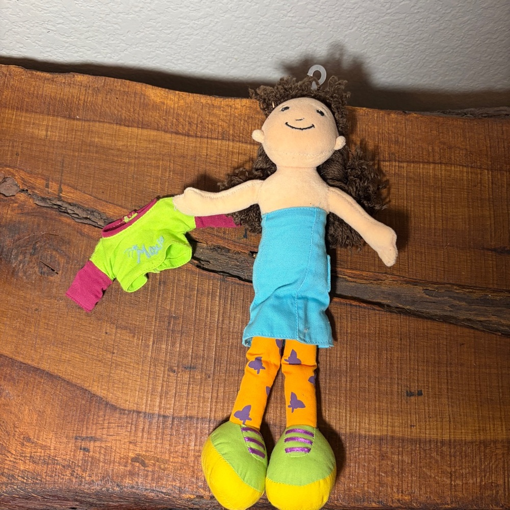 Groovy Girls Sidra 2001 13" Plush Doll Dressed with Moxie Top